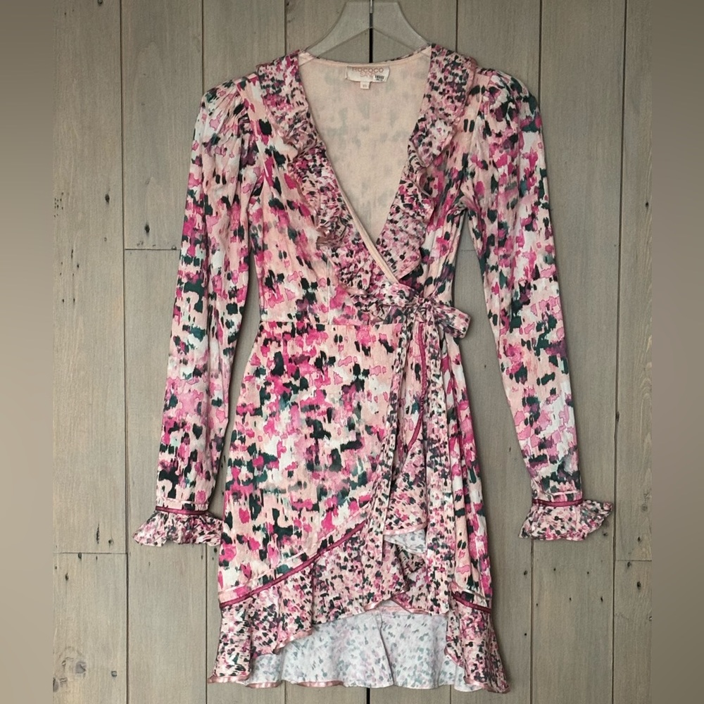 Rococo Sand Mimi Ruffle Wrap Dress - Picture 9 of 16
